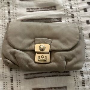 Marc Jacob’s Grey Leather Clutch